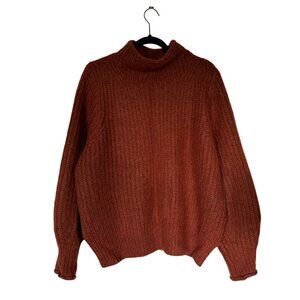 Madewell | Mockneck Oversized Sweater - Size XL